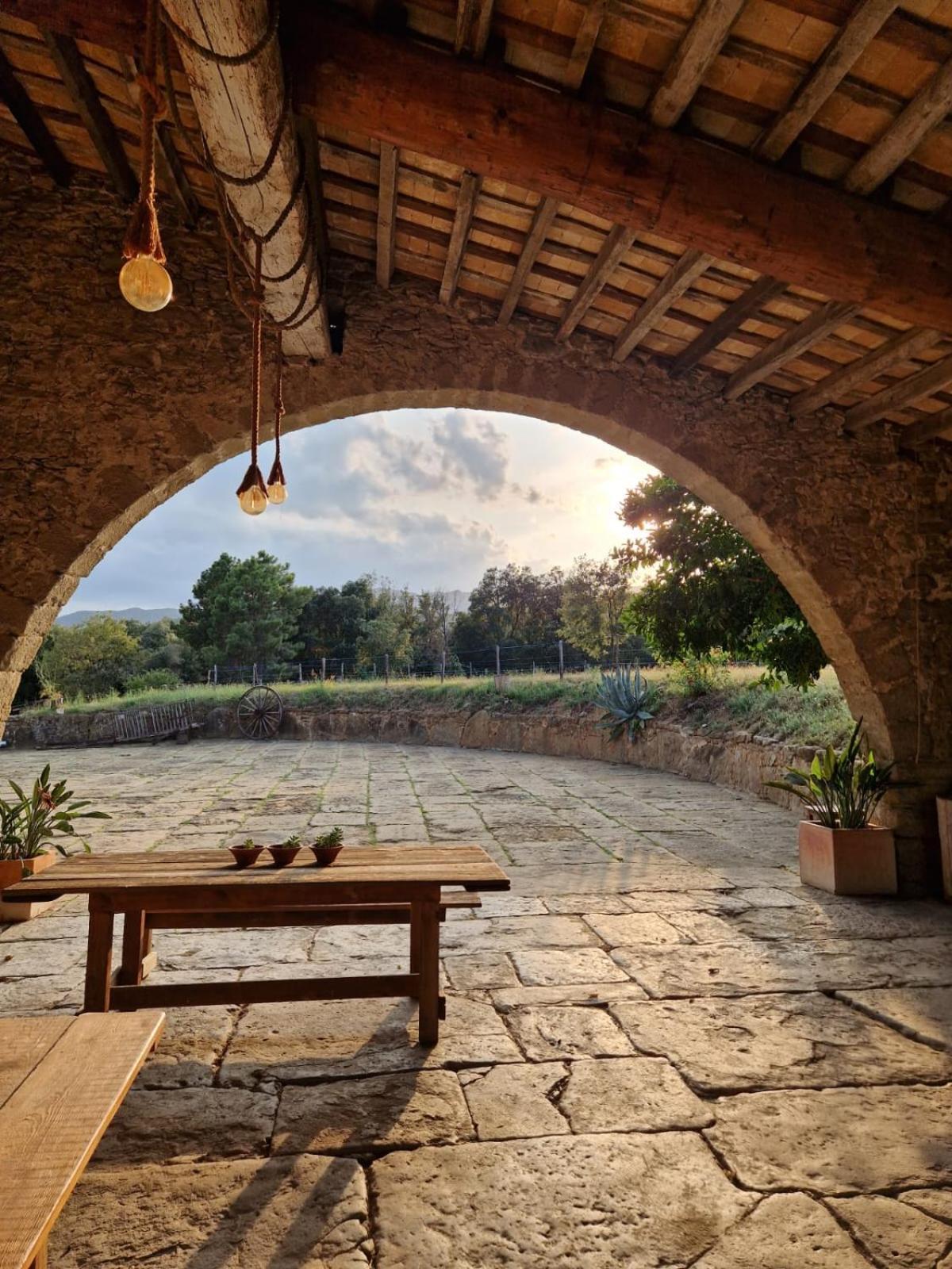 Gasthaus Ca N'Heras Canet de Adri Exterior foto